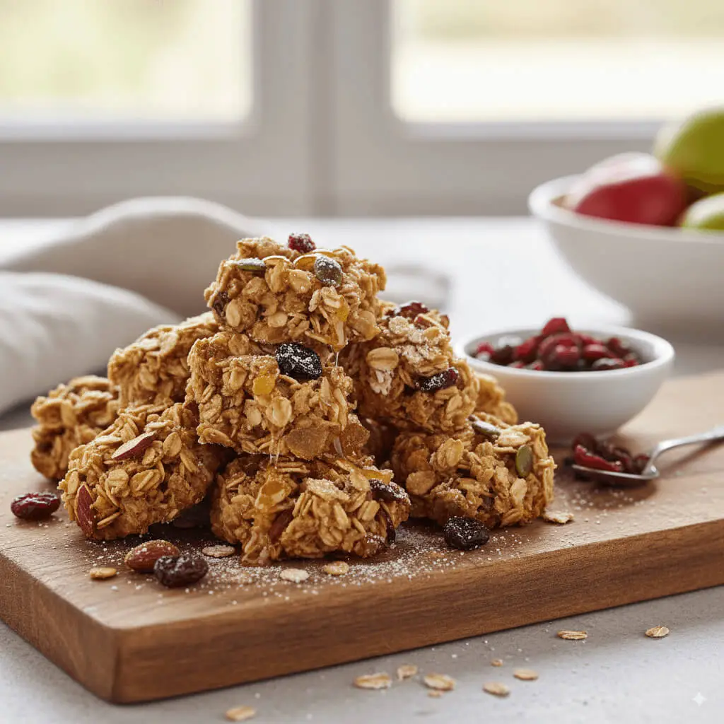 rocas de avena fitness receta desayuno